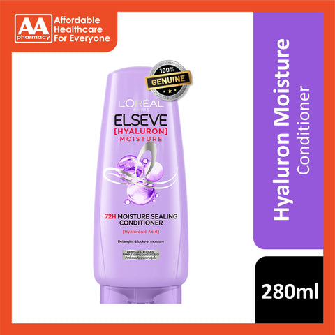 Loreal Elseve Hyaluron 72H Moisture Sealing Conditioner (280ml/410ml)