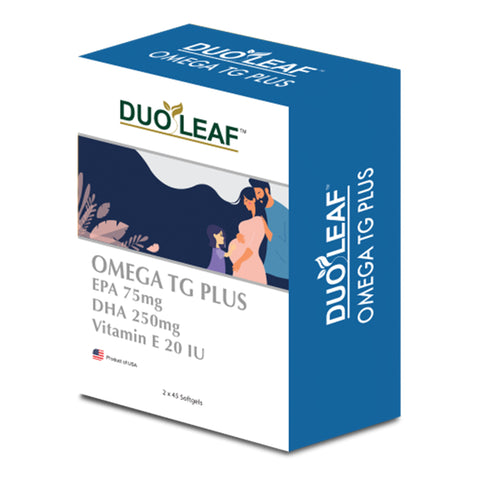 Duoleaf Omega TG Plus Softgel 2x45's