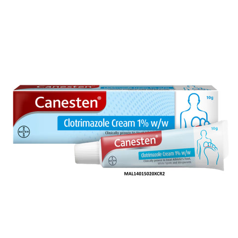 Canesten Cream (Clotrimazole 1% w/w) 10g