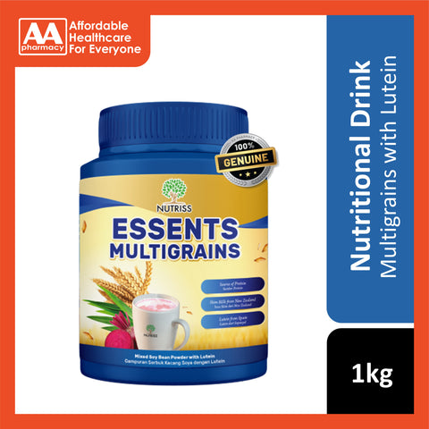 Nutriss Essents Multigrains 1kg (Pandan Flavour)