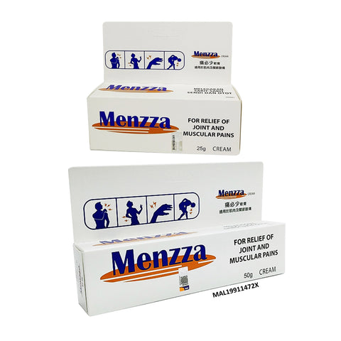 Menzza Cream 25g/ 50g - For Joint and Muscular Pain