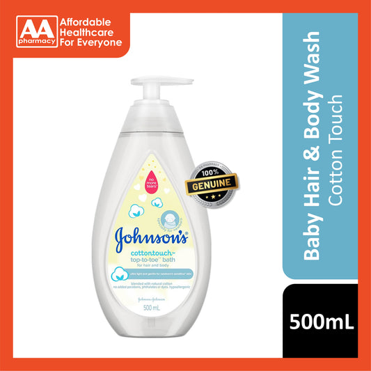 Johnsons Baby Cotton Touch Top-To-Touch Bath 500mL