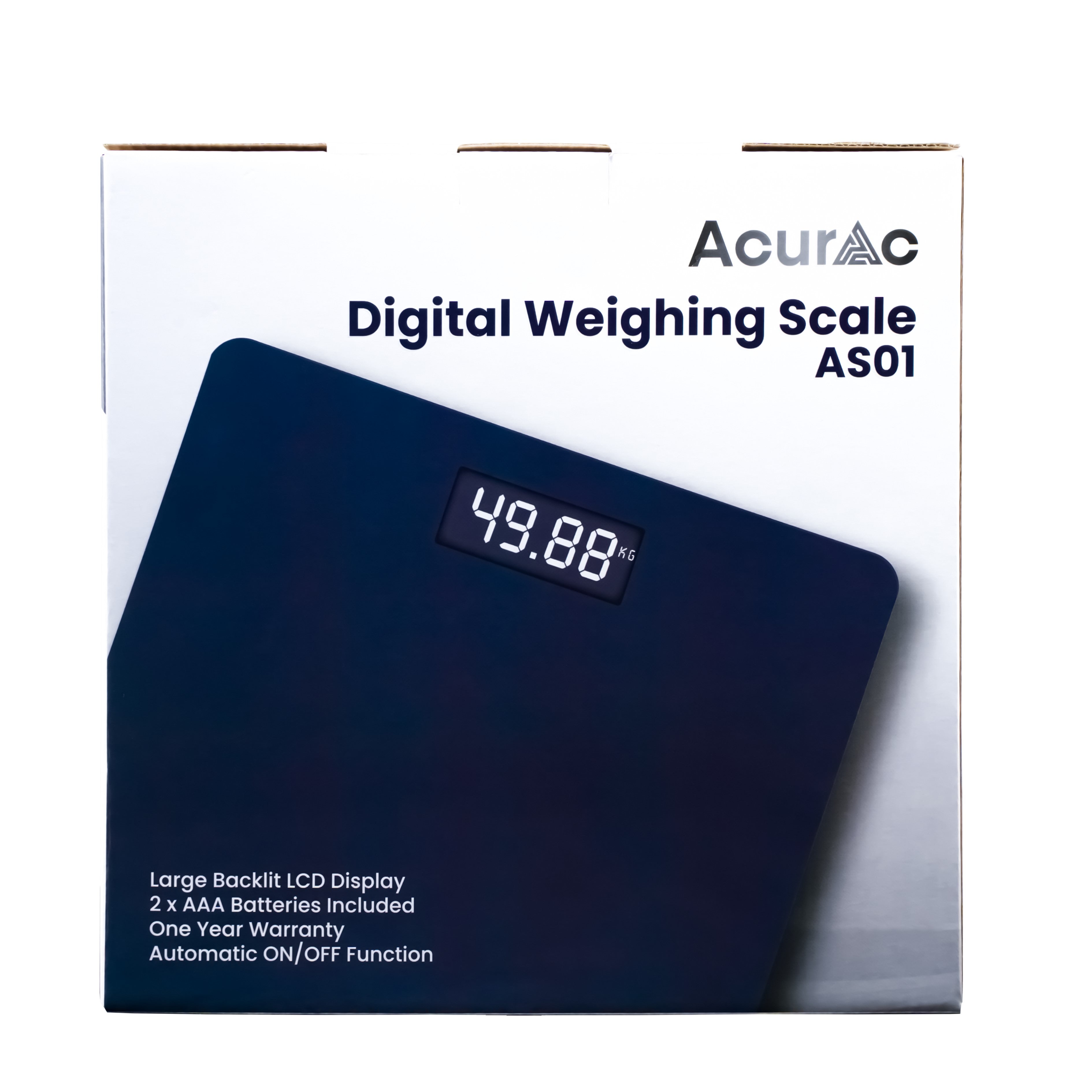 Acurac Digital Weighing Scale AS01 [1 Year Warranty]