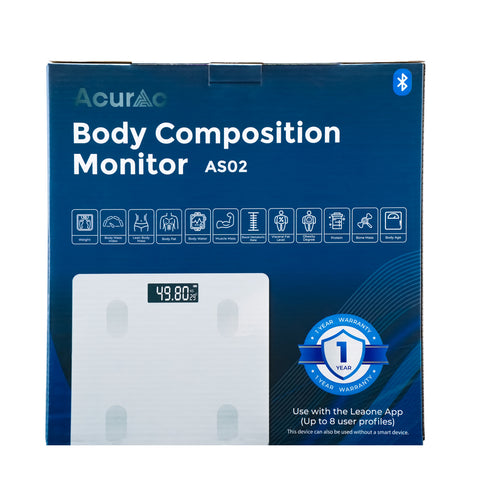 Acurac Body Composition Monitor AS02 [1 Year Warranty]