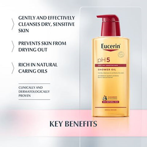 Eucerin pH5 Shower Oil 400mL