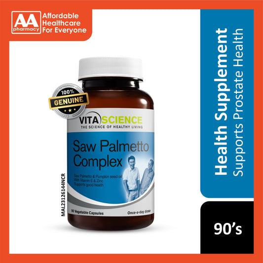 VitaScience Saw Palmetto Complex 90's