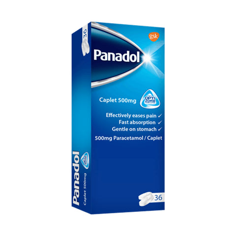 Panadol Optizorb 500mg Caplet 3x12's