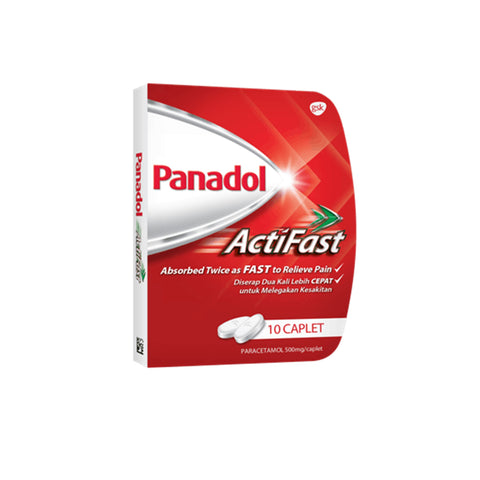 Panadol Actifast Compact Caplet 10's