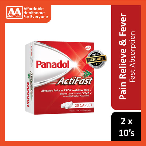 Panadol Actifast Caplet 20's