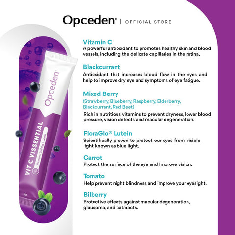 [CLEARANCE] [EXP 18/08/2025] Opceden Go Vit C Vissential 5gx15's