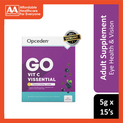 [CLEARANCE] [EXP 18/08/2025] Opceden Go Vit C Vissential 5gx15's