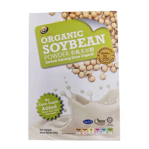 Lohas Organic Soybean Powder 500g (No Cane Sugar Added) - New Packaging