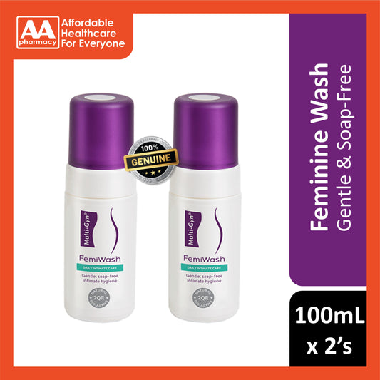 Multi-Gyn FemiWash (Soap-Free) 2x100mL