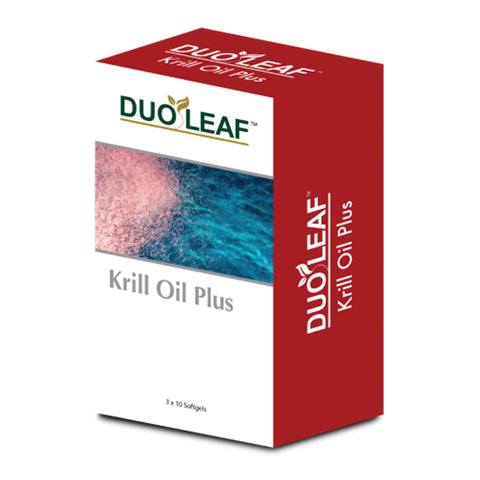 Duoleaf Krill Oil Plus Softgel 3x10's