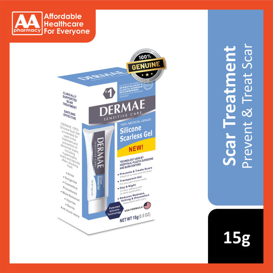 Dermae Silicone Scarless Gel 15g