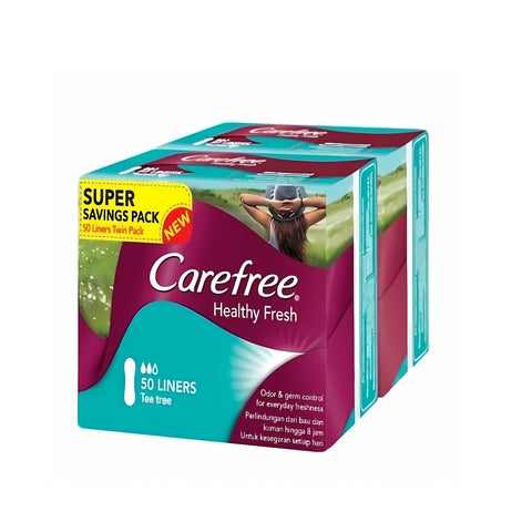 Carefree Healthy Fresh Pantyliners (2x50's)