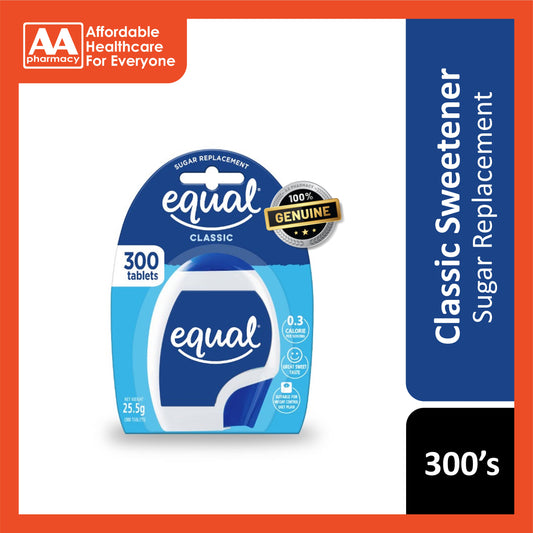 Equal Classic Sweetener Tablet 300's