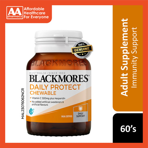 Blackmores Daily Protect Chewable Tablet 60's