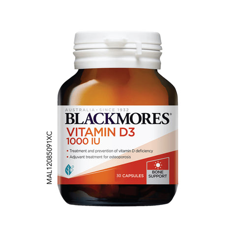 Blackmores Vitamin D3 1000 IU Softgel 30's