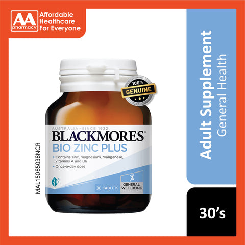 Blackmores Bio Zinc Plus Tablet 30's