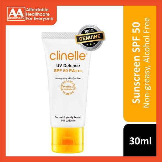 Clinelle UV Defense SPF 50 PA+++ 30mL