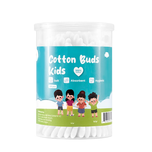 A-Care Kids Cotton Buds Container 100's