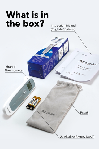 Acurac Infrared Thermometer Dual Function JPD-FR302