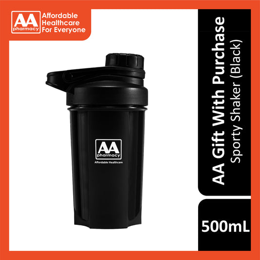 [NOT FOR SALE] AA FG: Sporty Shaker (Black) 500mL