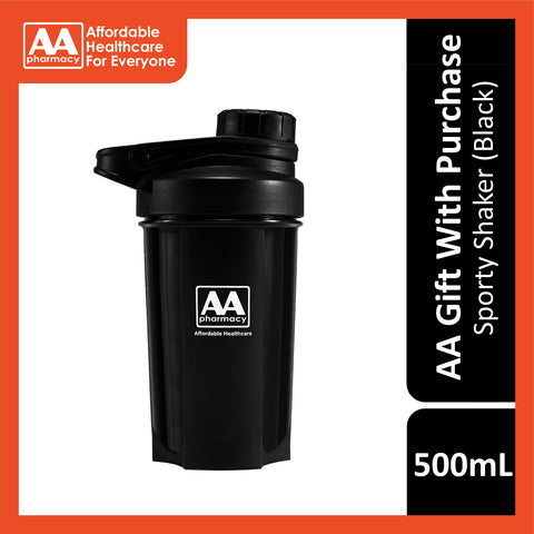 [NOT FOR SALE] AA FG: Sporty Shaker (Black) 500mL