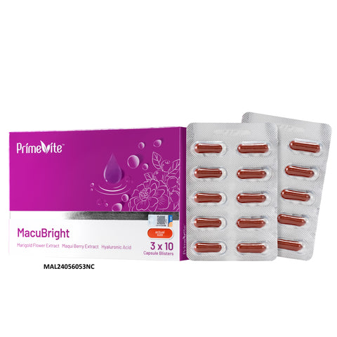 PrimeVite MacuBright Capsule 3 x 10's