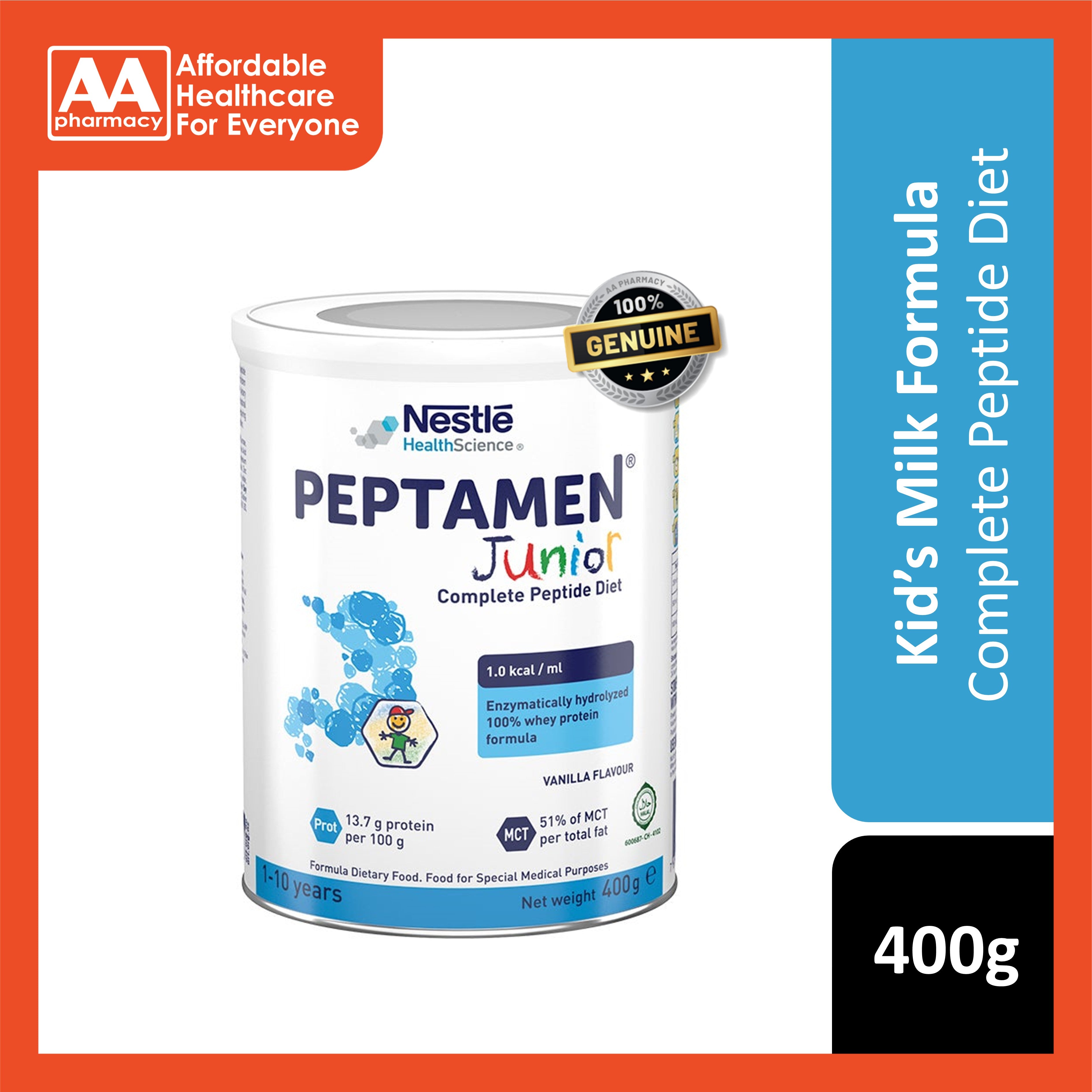 Nestlé Peptamen Junior 400g (For Children 1-10 Years)