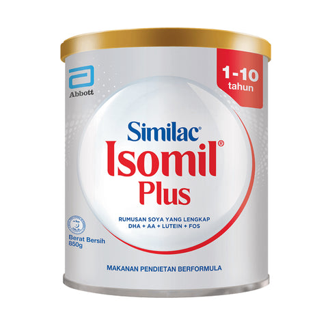 Similac Isomil Plus Milk Formula 850g (For Children 1-10 Years)