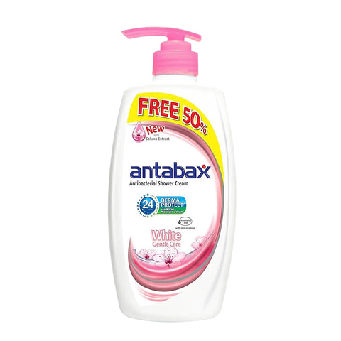 [CLEARANCE] [EXP: 03/2026 and above] Antabax Antibacterial Shower Cream 975ml (White Gentle Care)