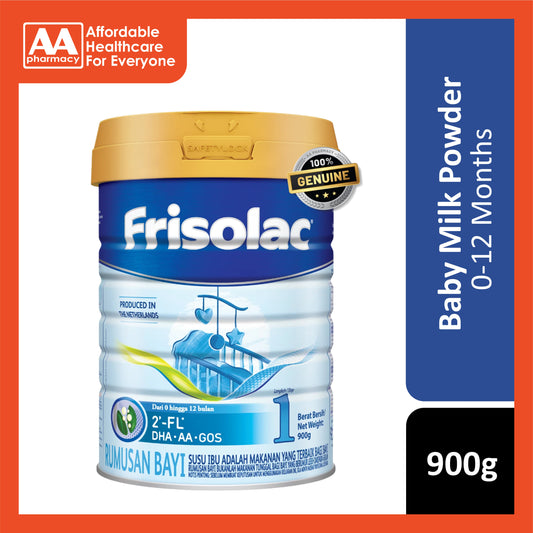 Frisolac Infant’s Nutrition Milk Formula Step 1 (For Age 0-12 Months)  900g