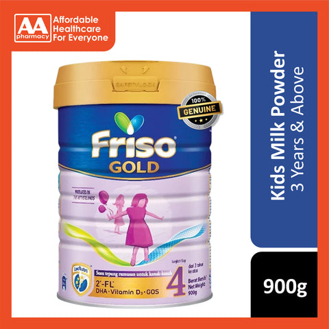 Friso Gold Toddler's Nutrition Milk Formula Step 4 (For Age 3 Years and Above) 900g