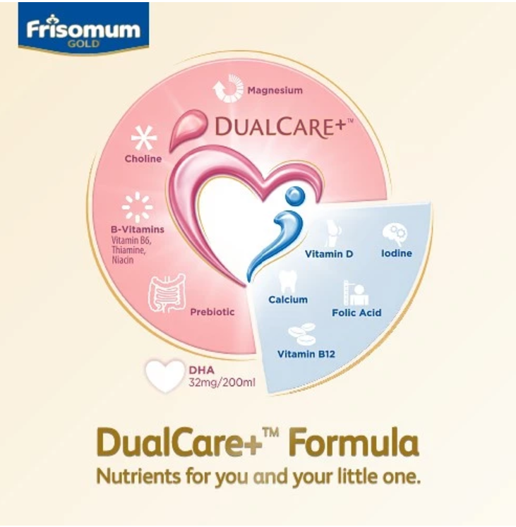 Friso Gold Mum Formula Milk (Honey Vanilla Flavour) 900g (For Pregnant and Lactating Women)