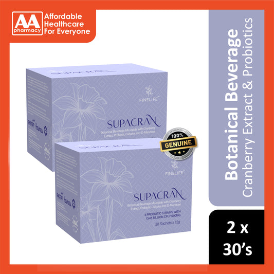 Finelife SupaCran 2 x 30 Sachets - Feminine Health Support