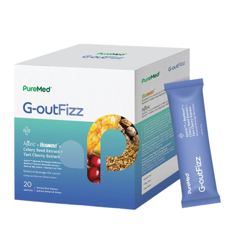 Puremed G-OutFizz 20 Sachets - Uric Acid Control