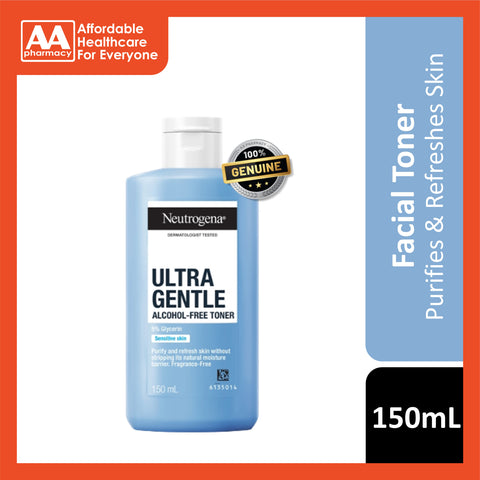 Neutrogena Ultra Gentle Alcohol-Free Toner 150mL