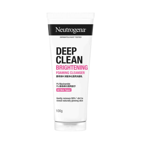 Neutrogena Deep Clean Brightening Foaming Cleanser 100g