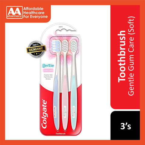 Colgate Gentle Gum Care Toothbrush (Soft) 3's