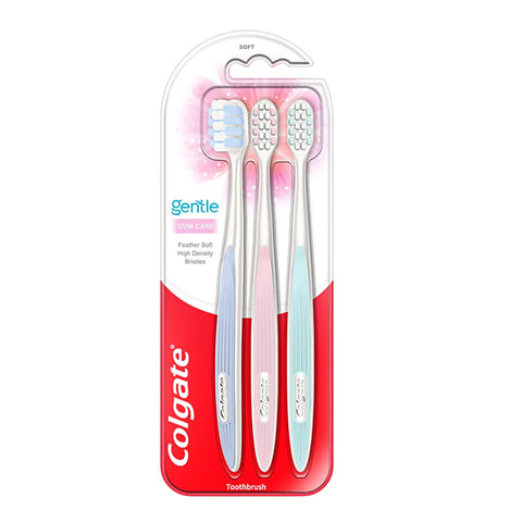 Colgate Gentle Gum Care Toothbrush (Soft) 3's