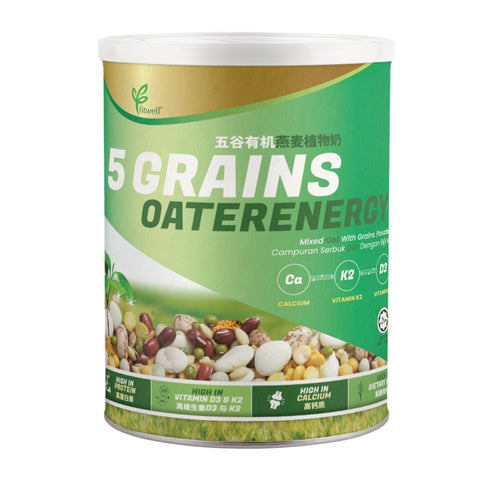 Fitwell 5 Grains OATerenergy 800g (Mixed Oat with Grains Powder)