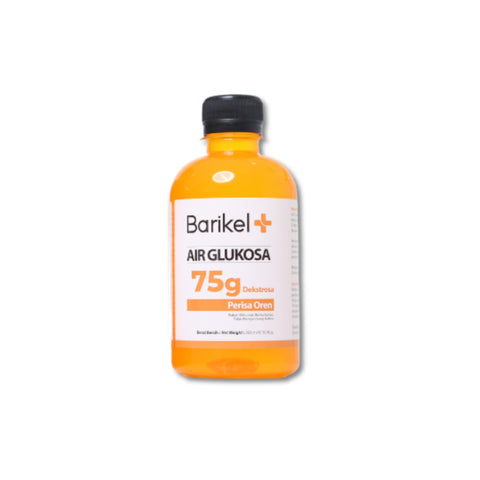 Barikel+ Glucose Water (75g Anhydrous Dextrose) 300mL [Orange Flavour]