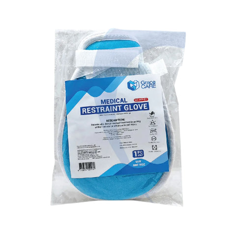 Grace Care Medical Restraint Glove GC-PP-01 (Free Size) 1's