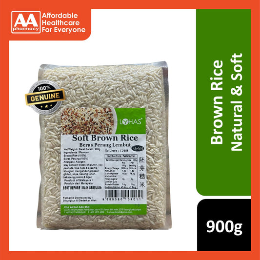 Lohas Soft Brown Rice 900g