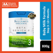 Bellamy's Organic Beta Genica-8 Step 3 Toddler Milk Drink 800g