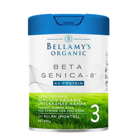 Bellamy's Organic Beta Genica-8 Step 3 Toddler Milk Drink 800g