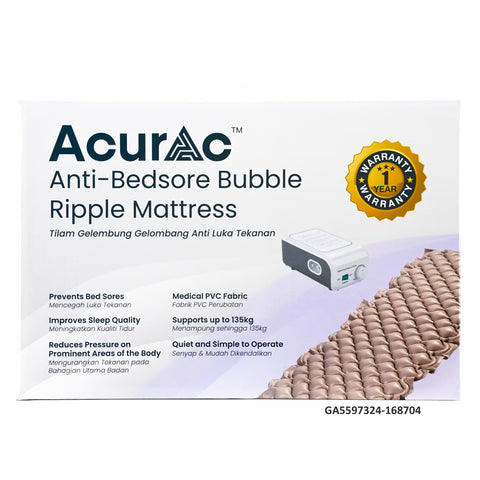 Acurac Ripple Mattress (Bubble Pad) (MDA Approved) - 1 Year Warranty