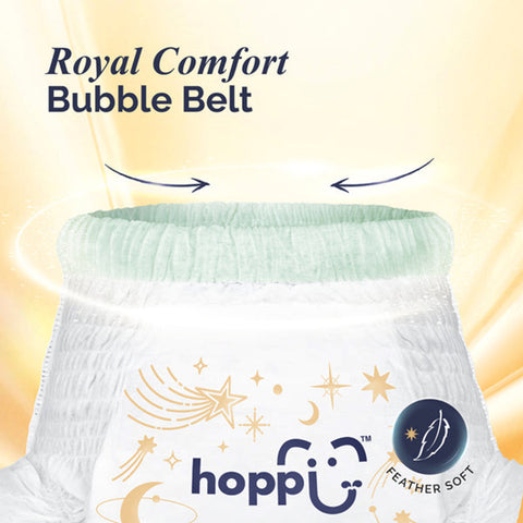 Hoppi RoyalDream Baby Tape Diapers Size NB 66's (For Up To 5kg) [4 Packs/Carton]